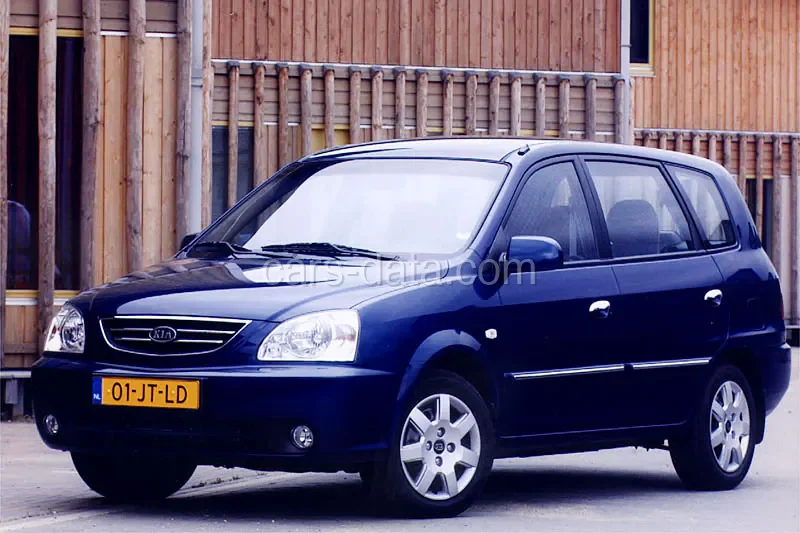 Kia Carens 2.0 CRDi LX 2002 front view