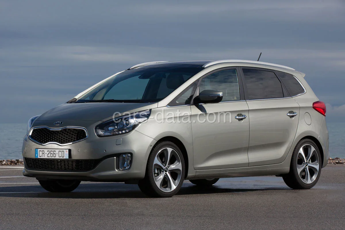 Kia Carens 1.6 GDI Plus Pack 2014 front view