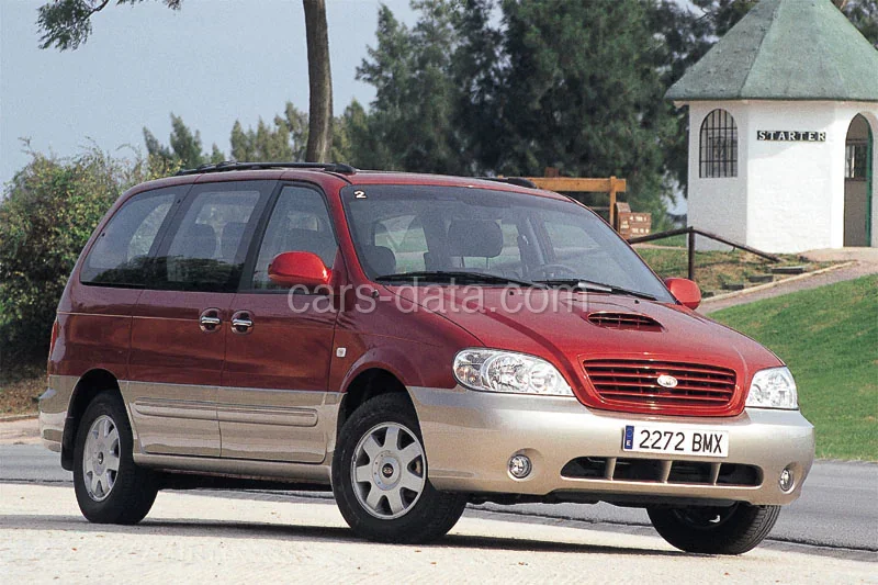 Kia Carnival 2.9 HPDI EX 2002 front view