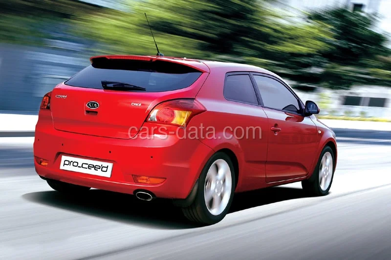 Kia Ceed Pro_Ceed 1.4 CVVT X-tra 2010 front view