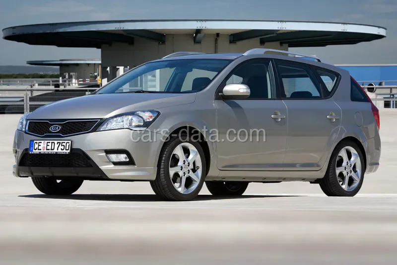 Kia Ceed Sporty Wagon 1.4 CVVT Navigator Plus Pack 2011 front view