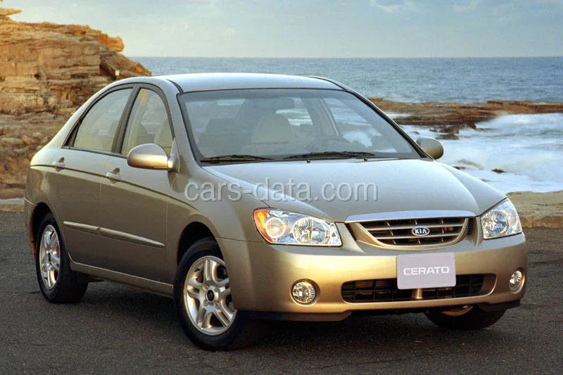 Kia Cerato 2.0 CRDi EX 2004 front view