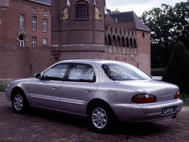 Kia Clarus 1.8 SLX 1996 front view