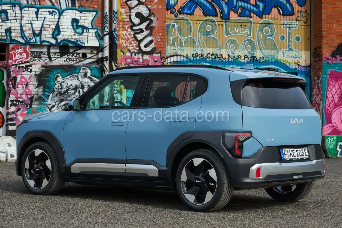Kia EV2 61kWh Black-Line 2026 suv Frontansicht