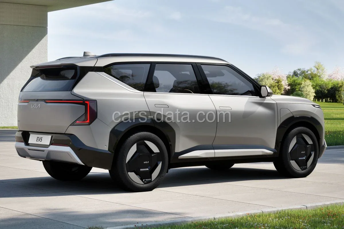 Kia EV5 81.4kWh AWD GT 2026 suv изглед отпред