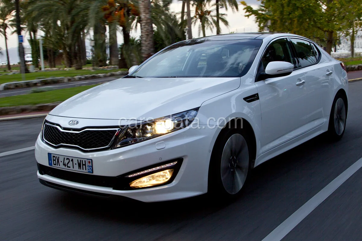 Kia Optima 1.7 CRDi Super Pack 2012 front view