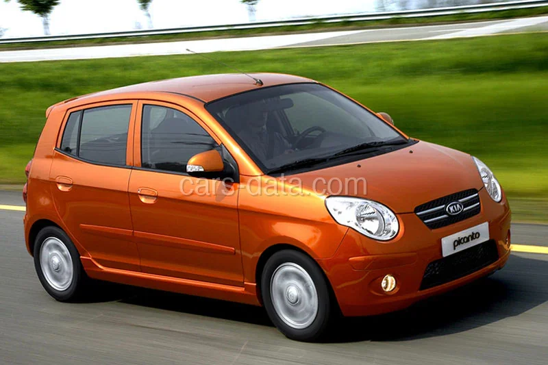 Kia Picanto 1.1 X-pect 2007 front view