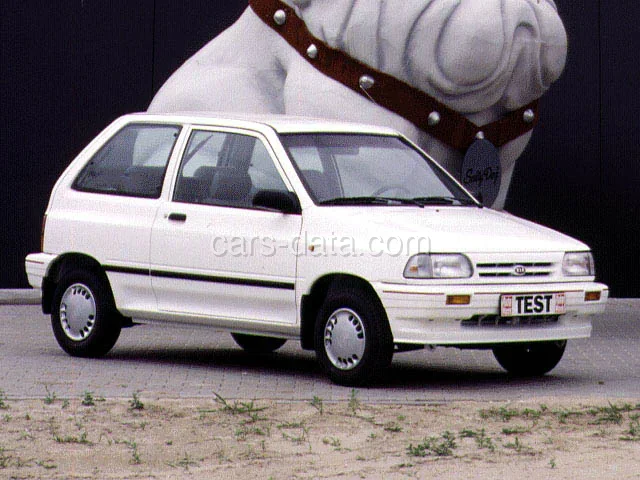 Kia Pride 1995 — Exterior 1