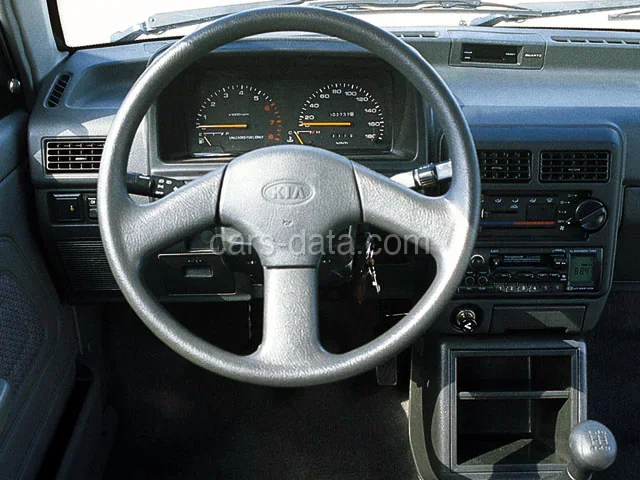 Kia Pride GLX 1996 front view