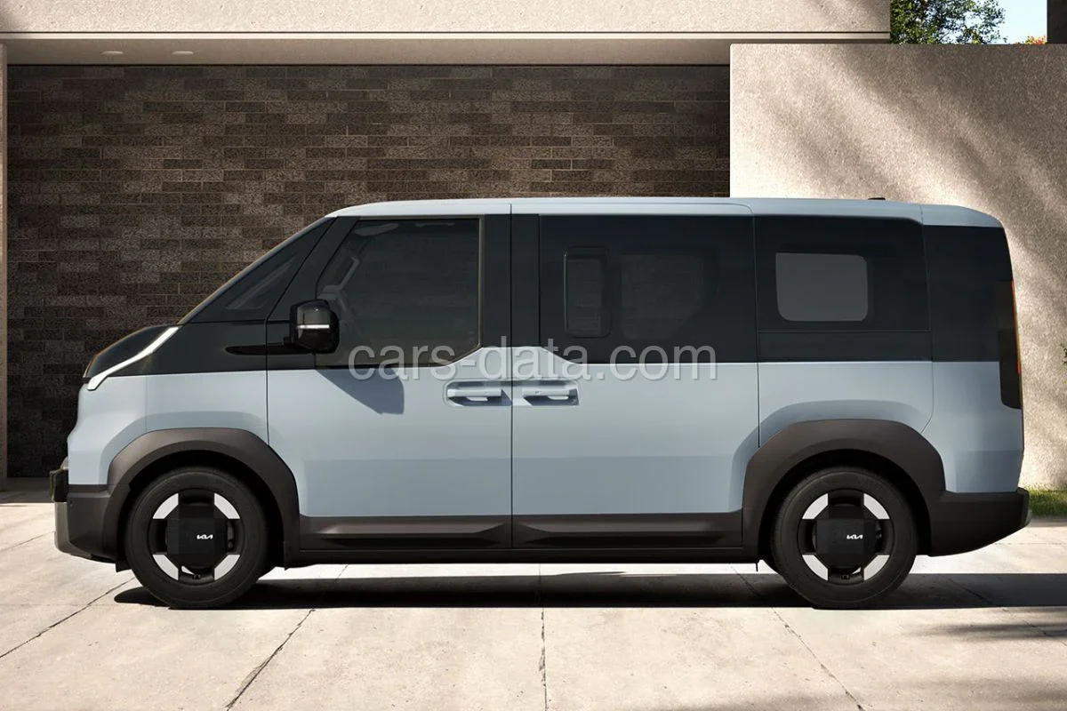 Kia PV5 Passenger 71.2kWh Plus 2025 front view