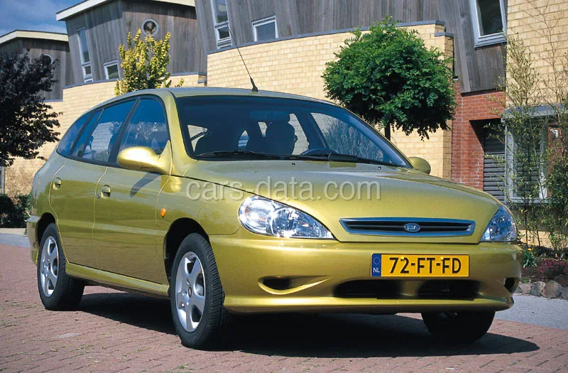 Kia Rio 1.5 LS 2000 front view