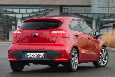 Kia Rio 1.2 CVVT DynamicLine 2015 view 12
