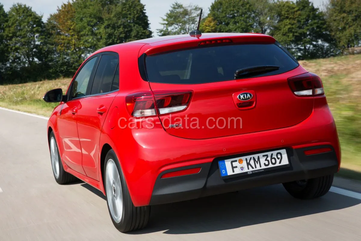 Kia Rio 1.4 CVVT DynamicLine 2017 front view
