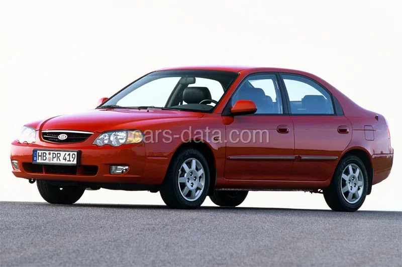 Kia Shuma 1.6 Silver 2003 front view