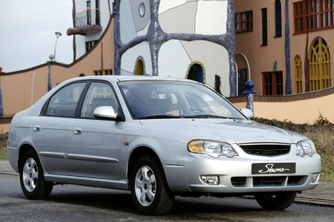 Kia Shuma 1.6 Silver 2003 view 2