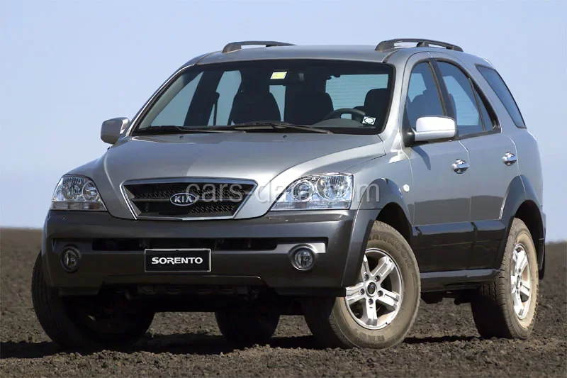Kia Sorento 2.5 CRDi EX Custom 2002 front view