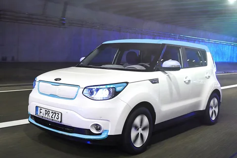 Kia Soul EV ExecutiveLine 2018 view 4