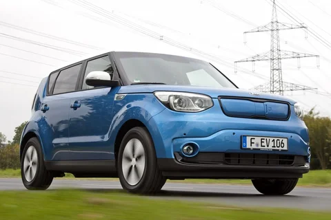 Kia Soul EV ExecutiveLine 2018 view 10
