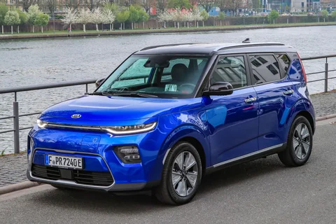 Kia Soul e-Soul 39kWh DynamicPlusLine 2020 view 4