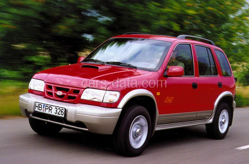 Kia Sportage 2.0 TD 1999 front view