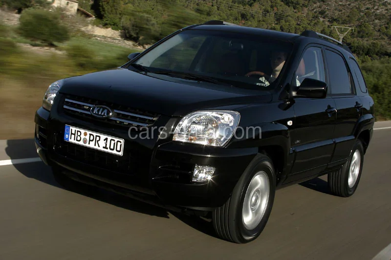 Kia Sportage 2.0 CRDi 2WD Executive 2004 front view