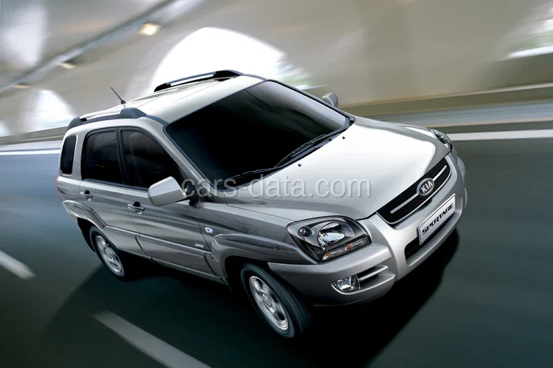 Kia Sportage 2.0 CVVT 2WD X-pect 2007 front view