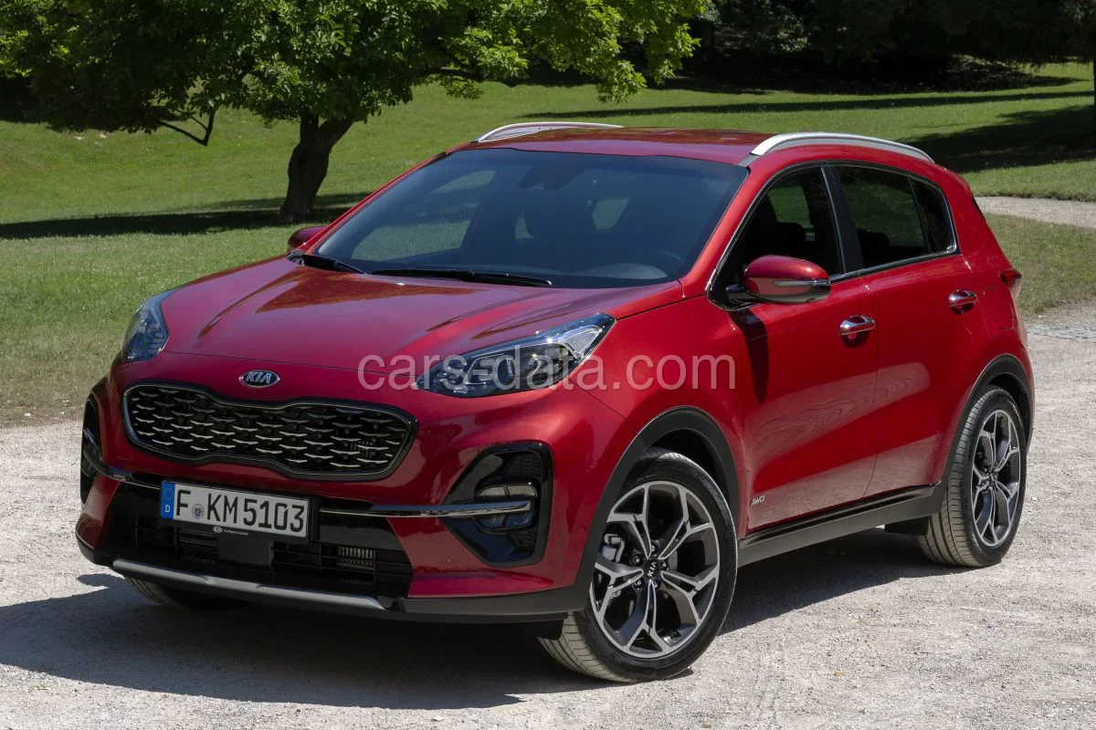 Kia Sportage 1.6 CRDi DynamicPlusLine 2018 front view