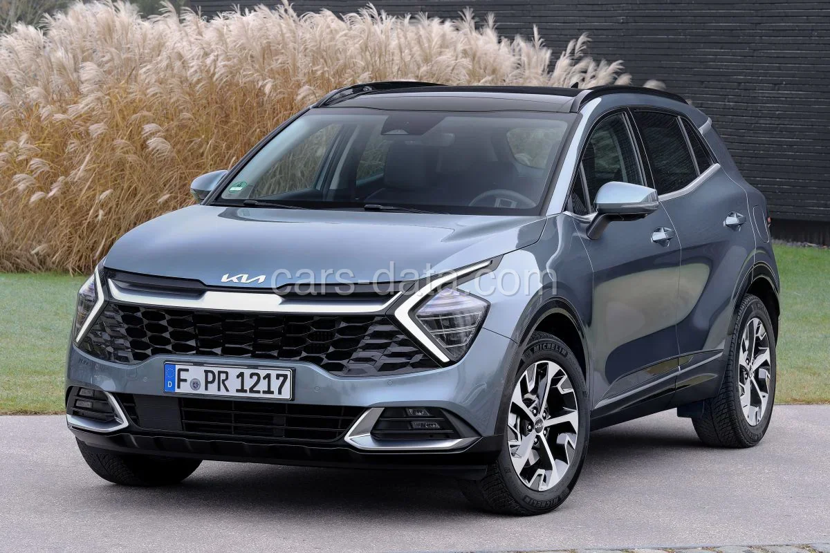 Kia Sportage 1.6 T-GDi Mild Hybrid DynamicPlusLine 2024 front view