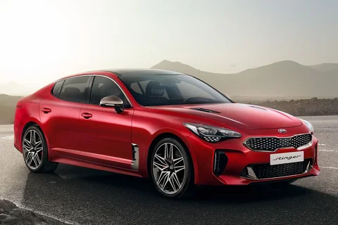 Kia Stinger 3.3 Twin-Turbo V6 AWD GT 2021 view 3
