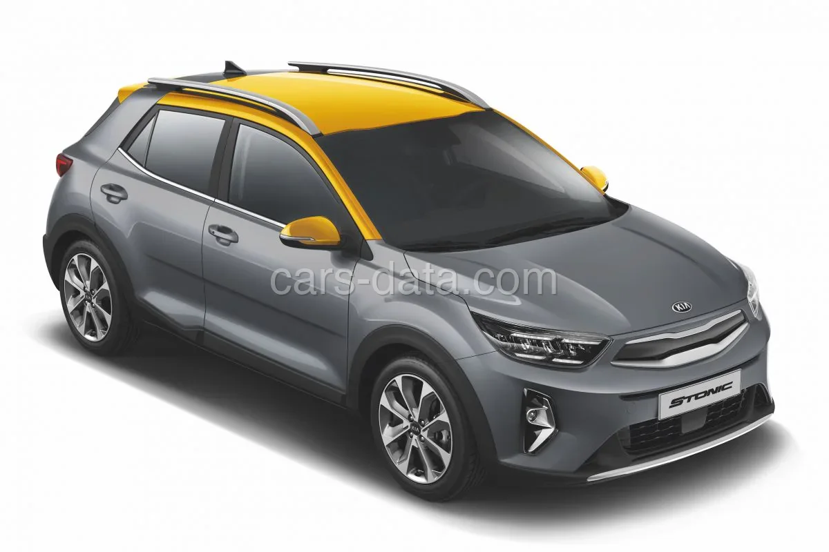 Kia Stonic 1.0 T-GDi MHEV 100hp DynamicPlusLine 2020 front view