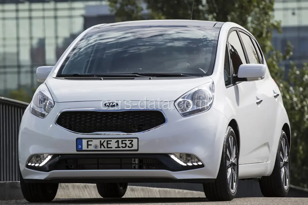 Kia Venga 1.4 CVVT DynamicPlusLine 2015 front view