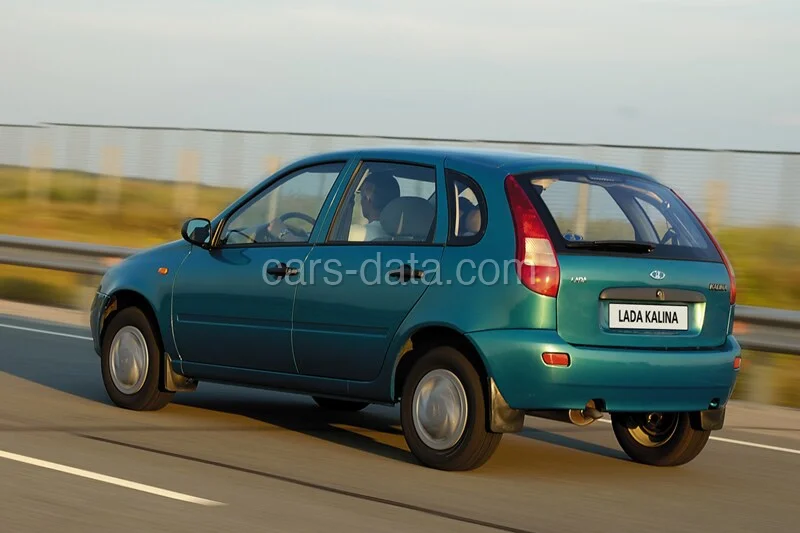 Lada Kalina 1119 1.4 2010 front view