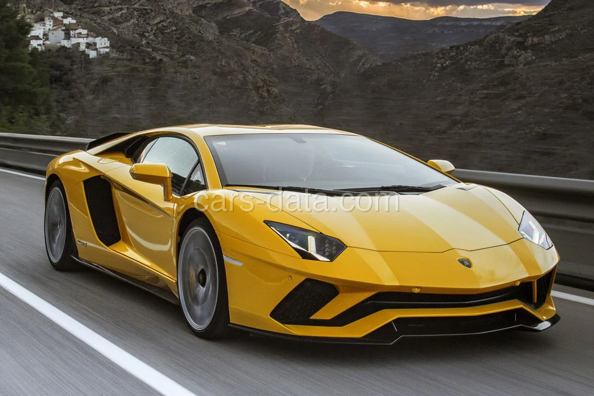 Lamborghini Aventador 2017 — Exteriér 1