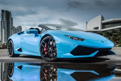 Lamborghini Huracán Spyder LP580-2 2017 view 4