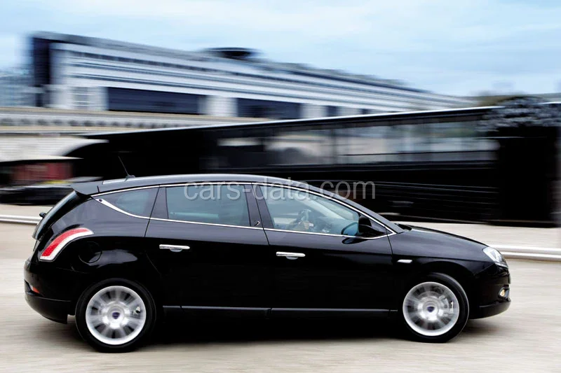 Lancia Delta 2.0 Multijet 165hp Argento 2008 front view