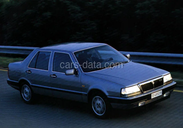 Lancia Thema 2.0 i.e. 1989 front view
