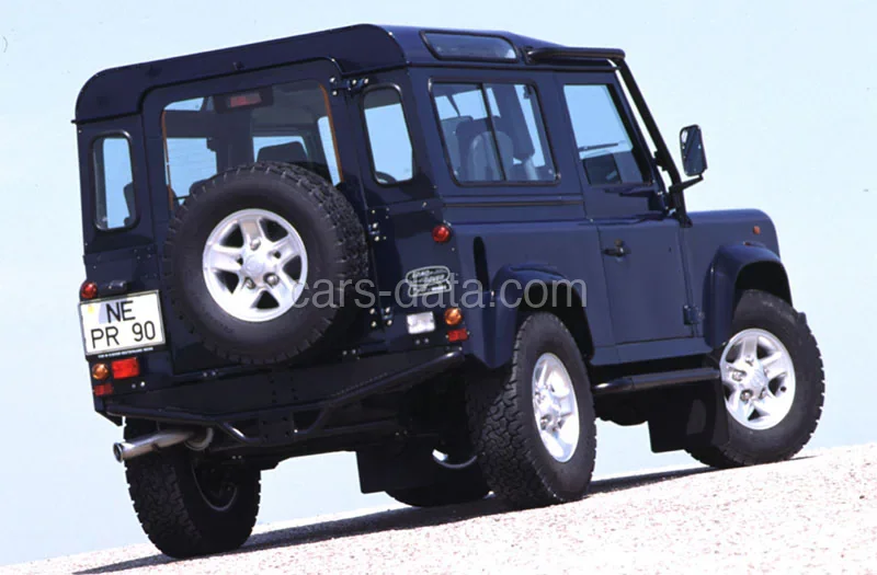 Land Rover Defender 90 Td5 Soft Top E 2002 front view