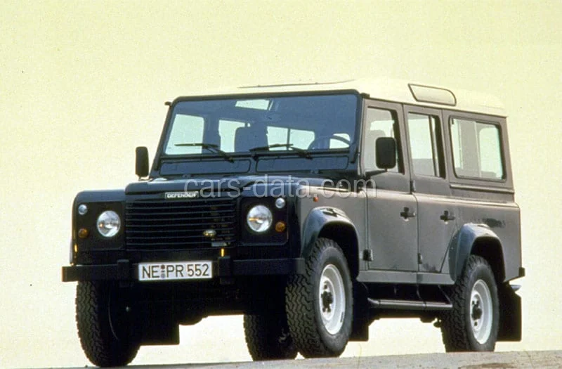 Land Rover Defender 110 Td5 Station Wagon E 2002 front view
