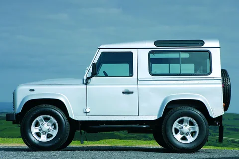 Land Rover Defender 90 2.4 TD Station Wagon E 2007 view 8