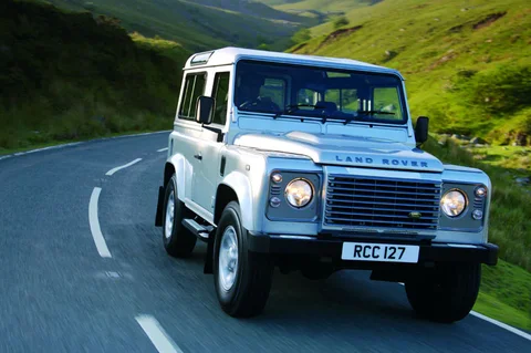 Land Rover Defender 90 2.4 TD Station Wagon E 2007 view 9