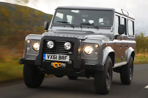 Land Rover Defender 110 2.2 TD Utility Wagon 2011 view 2