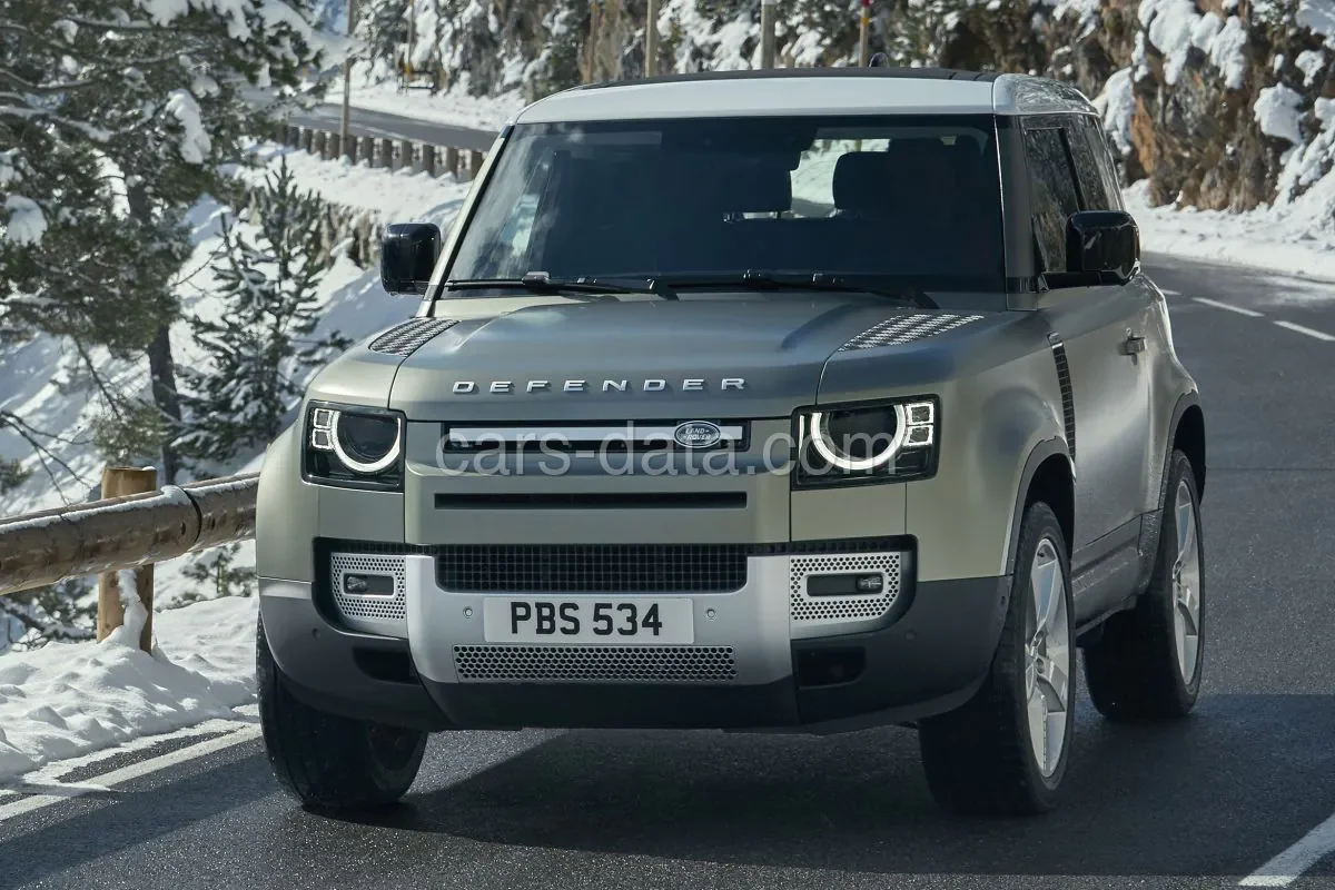 Land Rover Defender 90 D300 2020 front view