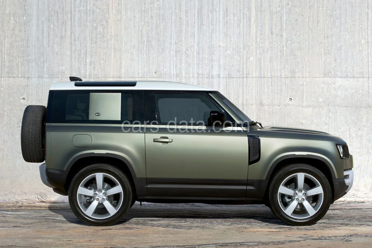 Land Rover Defender 90 P380 Vertex 2026 suv elölnézet