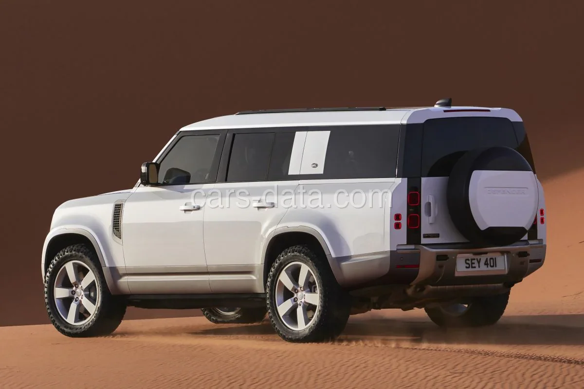 Land Rover Defender 130 V8 2023 front view