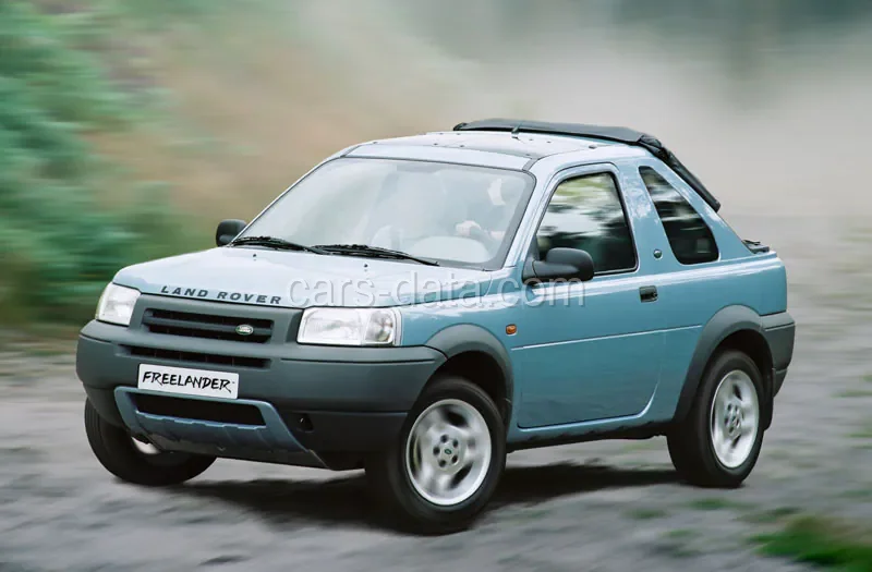 Land Rover Freelander Hardback 1.8i ES 2000 front view