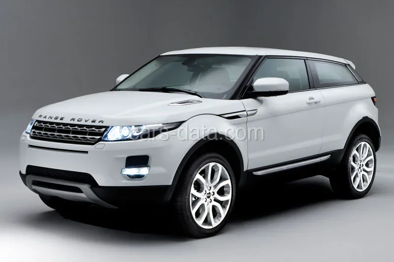 Land Rover Range Rover Evoque Coupé 2.2 eD4 2WD Dynamic 2011 front view