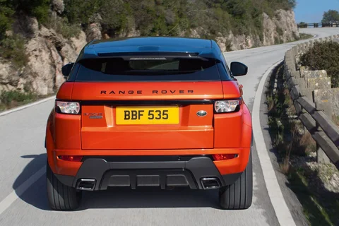 Land Rover Range Rover Evoque Coupé 2.2 eD4 2WD Dynamic 2013 view 9