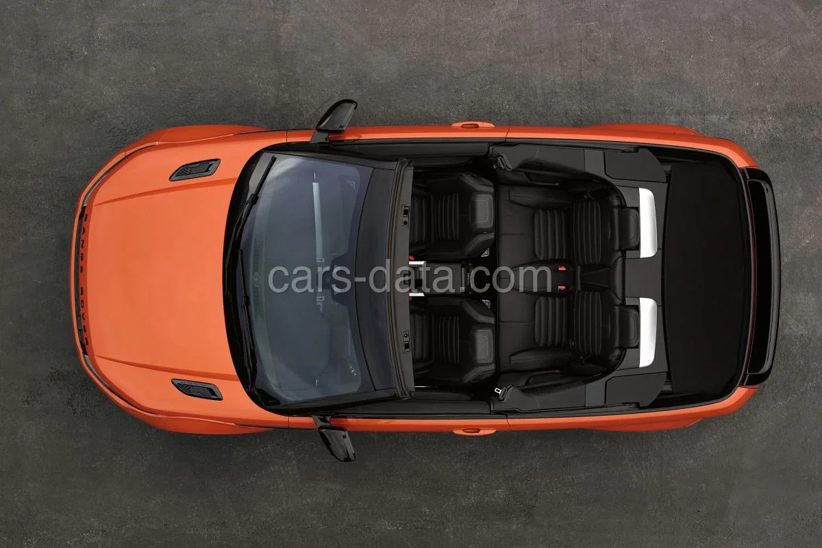 Land Rover Range Rover Evoque Convertible 2.0 Si4 4WD SE Dynamic 2016 front view