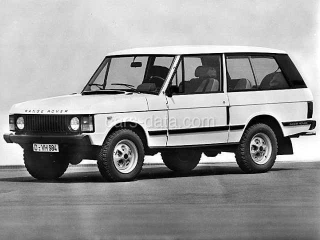Land Rover Range Rover 3.5i 1988 front view