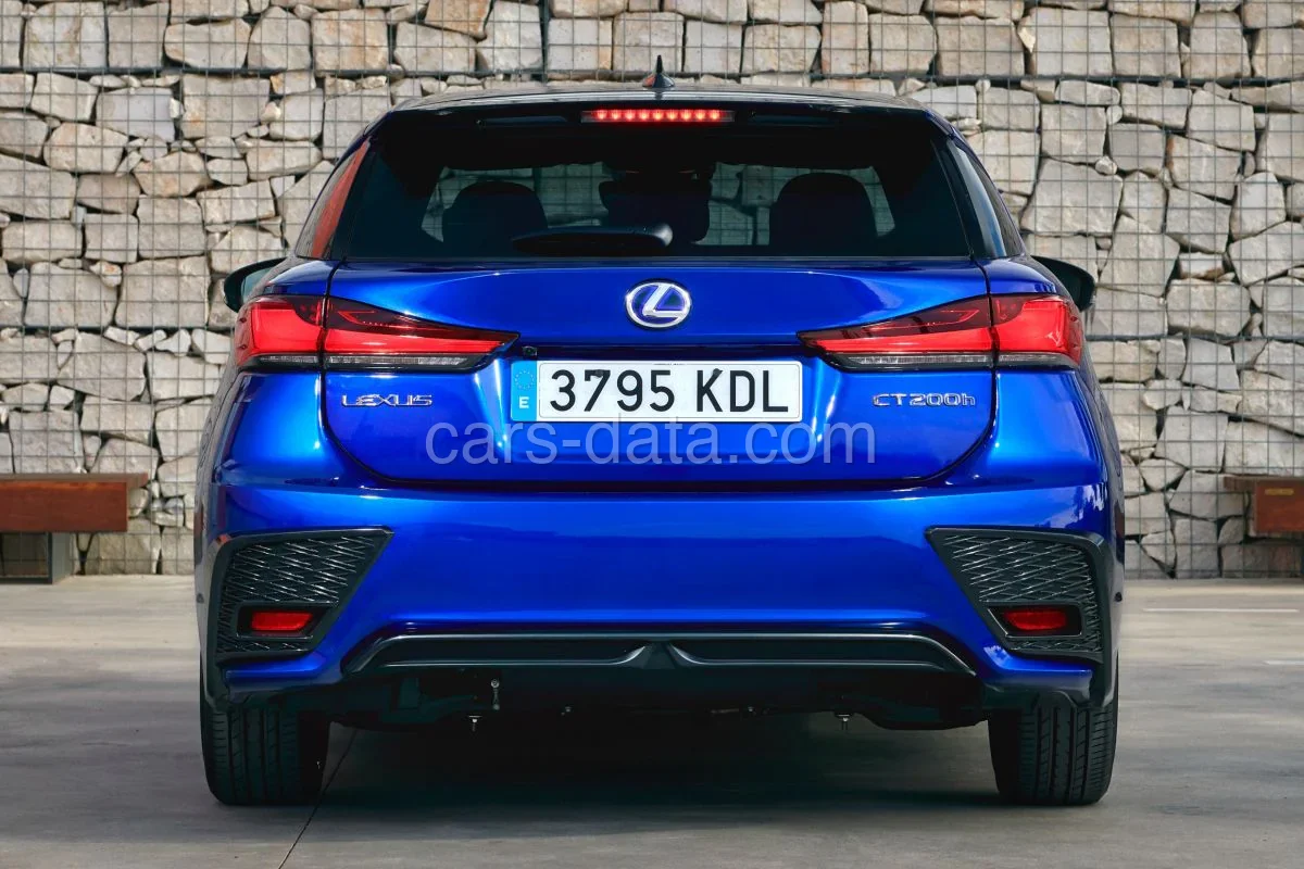 Lexus CT 200h Hybrid 2018 front view